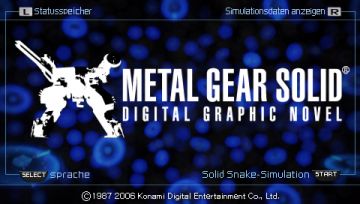 Immagine -5 del gioco Metal Gear Solid: Digital Graphic Novel per PlayStation PSP