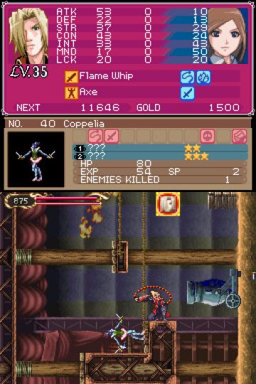 Immagine -5 del gioco Castlevania: Portrait of Ruin per Nintendo DS
