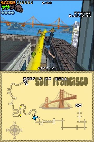 Immagine -12 del gioco Tony Hawk's Downhill Jam per Nintendo DS