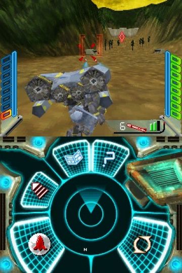 Immagine -9 del gioco MechAssault: Phantom War per Nintendo DS