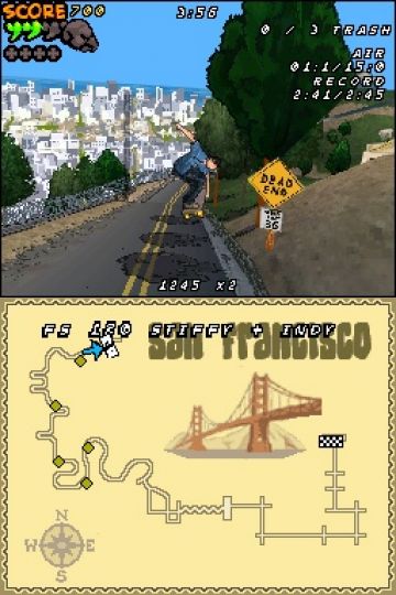 Immagine -17 del gioco Tony Hawk's Downhill Jam per Nintendo DS