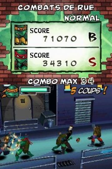 Immagine -9 del gioco TMNT Arcade Attack per Nintendo DS