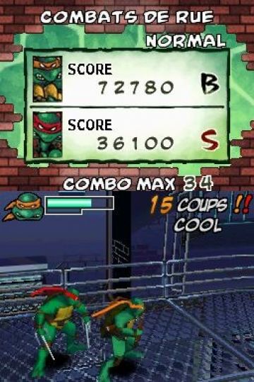 Immagine -8 del gioco TMNT Arcade Attack per Nintendo DS