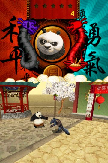 Immagine -3 del gioco Kung Fu Panda: Guerrieri Leggendari per Nintendo DS