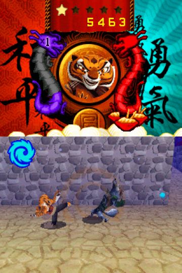Immagine -2 del gioco Kung Fu Panda: Guerrieri Leggendari per Nintendo DS