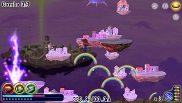 Immagine -6 del gioco Rainbow Island evolution per PlayStation PSP