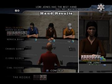 Immagine -8 del gioco World Series of Poker 2008: Battle For The Bracelets per PlayStation 2