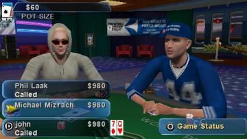 Immagine -1 del gioco World Poker Tour per PlayStation PSP