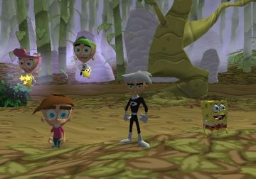 Immagine -4 del gioco SpongeBob e i suoi amici: Battaglia sull'Isola del Vulcano per PlayStation 2