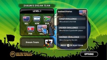 Immagine -7 del gioco Mondiali FIFA Sudafrica 2010 per Nintendo Wii