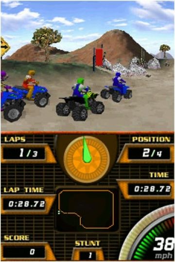 Immagine -2 del gioco ATV Quad Frenzy per Nintendo DS