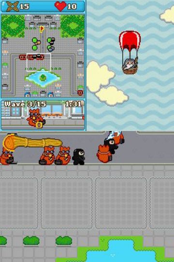 Immagine -2 del gioco Ninjatown per Nintendo DS