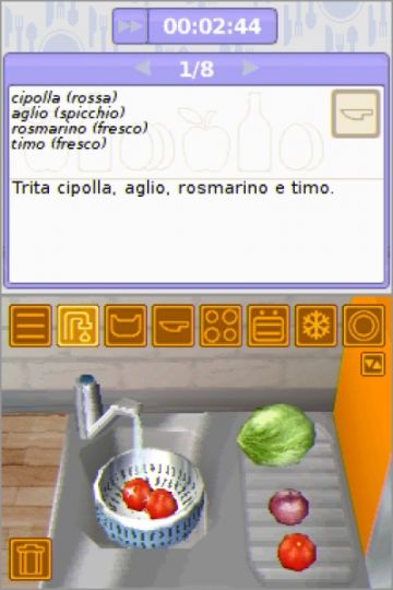 Immagine -2 del gioco In Cucina con Jamie Oliver per Nintendo DS