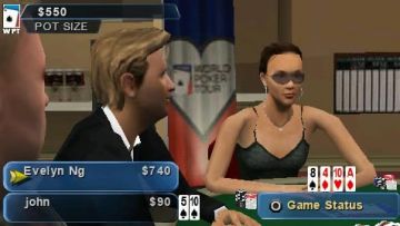Immagine -5 del gioco World Poker Tour per PlayStation PSP