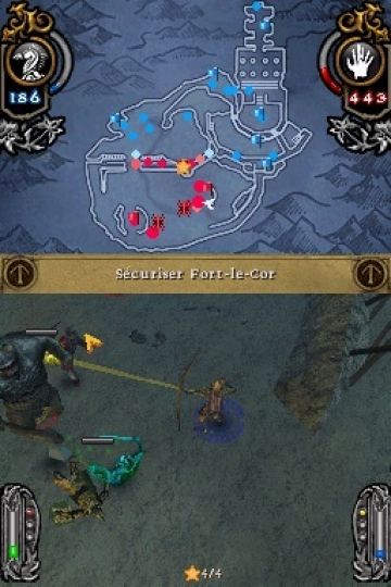 Immagine -2 del gioco Il Signore degli Anelli: La Conquista per Nintendo DS