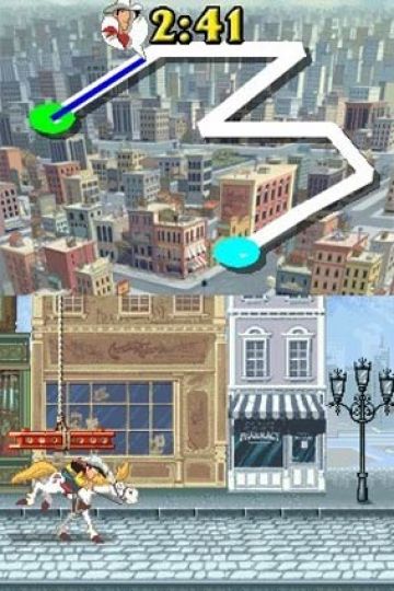 Immagine -4 del gioco Go West - A Lucky Luke Adventure per Nintendo DS