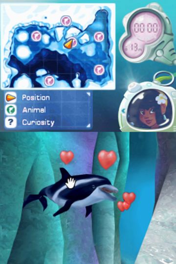 Immagine -2 del gioco L'Isola dei Delfini: Avventure sottomarine per Nintendo DS