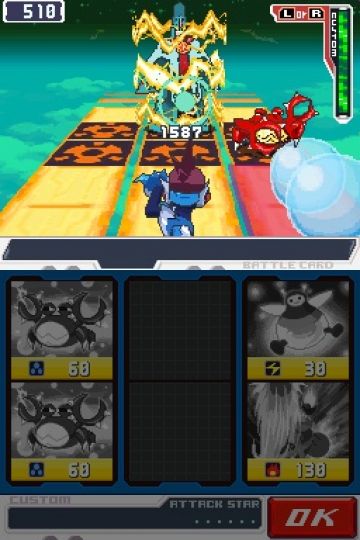 Immagine -8 del gioco Mega Man Star Force 2: Zerker X Ninja per Nintendo DS