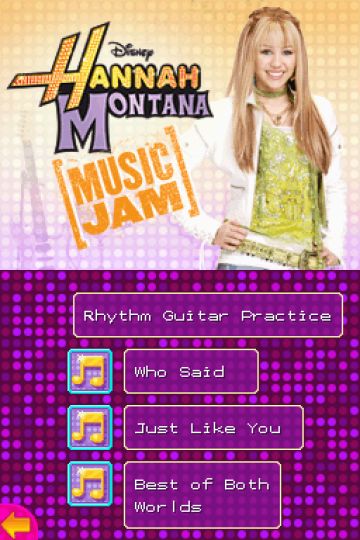 Immagine -1 del gioco Hannah Montana 2: Musica alle Stelle per Nintendo DS