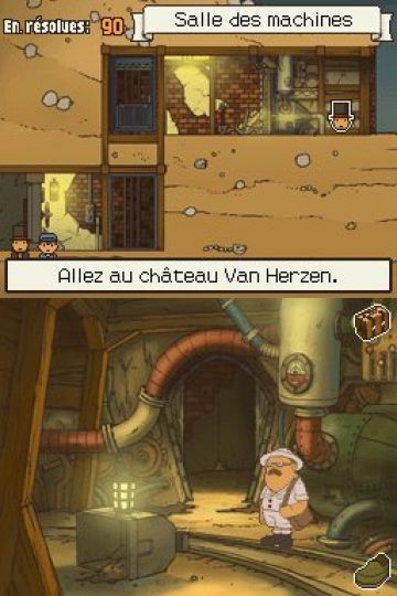 Immagine -5 del gioco Il Professor Layton e lo Scrigno di Pandora per Nintendo DS