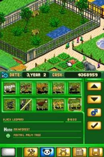 Immagine -3 del gioco Zoo Tycoon DS per Nintendo DS