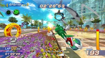Immagine 2 del gioco Sonic Free Riders per Xbox 360