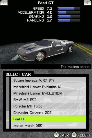 Immagine -8 del gioco Need for Speed ProStreet per Nintendo DS