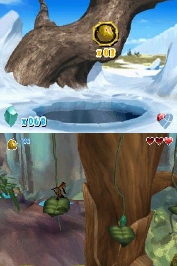 Immagine -4 del gioco L'Era Glaciale 3: L'alba dei Dinosauri per Nintendo DS