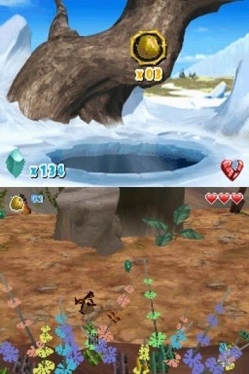 Immagine -1 del gioco L'Era Glaciale 3: L'alba dei Dinosauri per Nintendo DS
