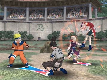 Immagine -3 del gioco Naruto: Clash of Ninja Revolution per Nintendo Wii