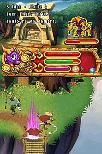 Immagine -13 del gioco The Legend of Spyro: A New Beginning per Nintendo DS