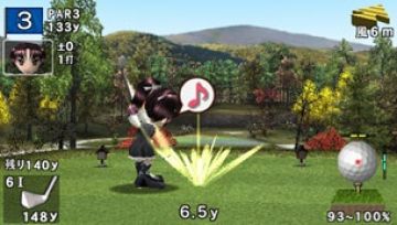 Immagine -1 del gioco Hot Shots Golf: Open Tee per PlayStation PSP