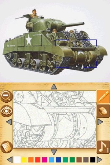 Immagine -3 del gioco Paint By DS: Military Vehicles per Nintendo DS