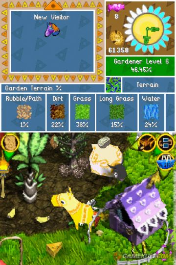 Immagine -2 del gioco Viva Pinata: Pocket Paradise per Nintendo DS