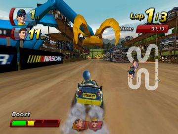 Immagine -10 del gioco Nascar Kart Racing per Nintendo Wii