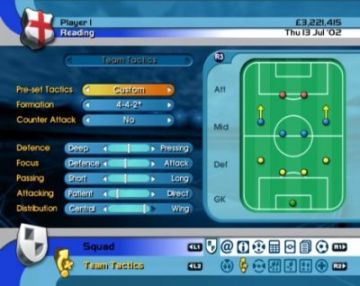 Immagine -1 del gioco Football Manager Campionato 2005 per PlayStation 2