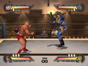 Immagine -4 del gioco Galactic Wrestling: Featuring Ultimate Muscle per PlayStation 2