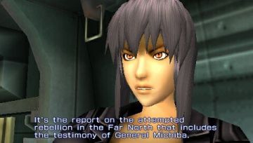 Immagine -16 del gioco Ghost in the Shell: Stand Alone Complex per PlayStation PSP