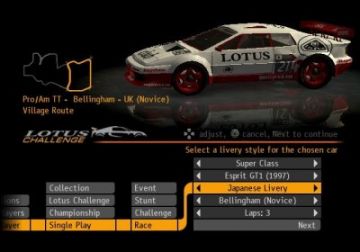 Immagine -2 del gioco Lotus Challenge per PlayStation 2