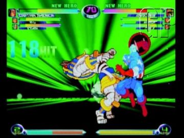 Immagine -5 del gioco Marvel VS Capcom 2: New Age of Heroes per PlayStation 2