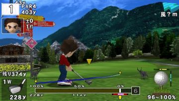 Immagine -4 del gioco Minna No Golf per PlayStation PSP