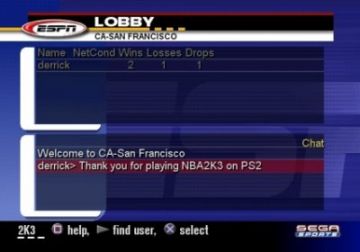 Immagine -14 del gioco NBA 2K3 per PlayStation 2