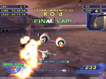 Immagine -5 del gioco Star Wars racer revenge per PlayStation 2