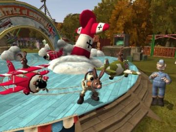 Immagine -4 del gioco Wallace and Gromit: La Maledizione del Coniglio Mannaro per PlayStation 2