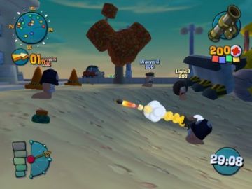 Immagine -4 del gioco Worms 4 Mayhem per PlayStation 2