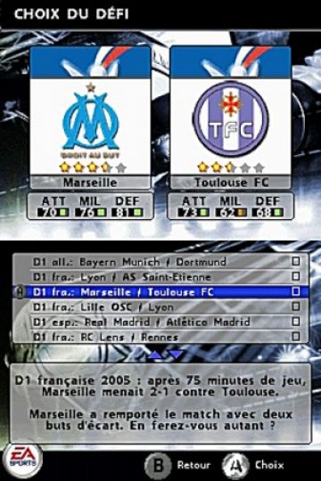 Immagine -13 del gioco FIFA 06 per Nintendo DS