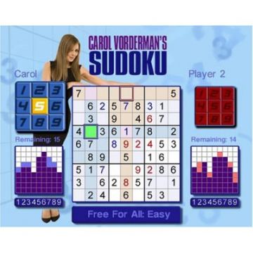 Immagine -3 del gioco Carol Vorderman's Sudoku per PlayStation PSP