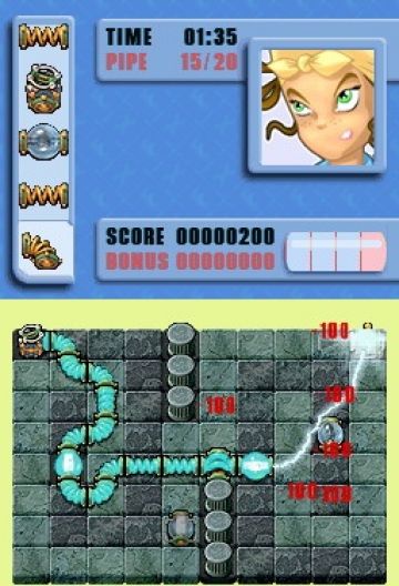 Immagine -3 del gioco Pipe Mania per Nintendo DS
