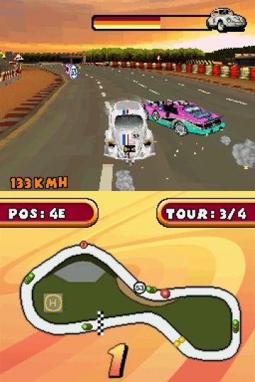 Immagine -2 del gioco Herbie Rescue Rally per Nintendo DS