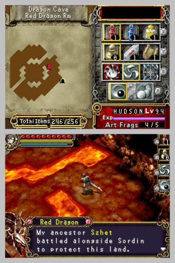 Immagine -5 del gioco Dungeon Explorer: Warriors of Ancient Arts per Nintendo DS